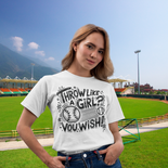 Softstyle T-Shirt Throw Like a Girl You Wish!